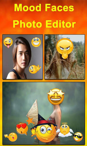 Mood Faces Emoji Photo Editor screenshot 1