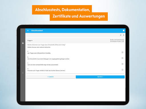 BackBüro® mobil E-LEARNING screenshot 5