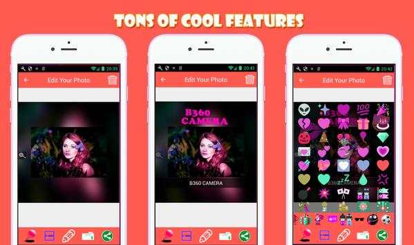 Bestie Love Selfie Camera screenshot 2