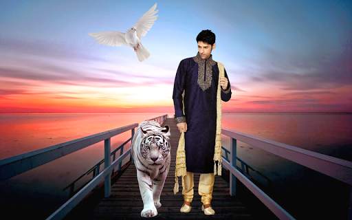 Nature Blend Pic Collage Maker 1 تصوير الشاشة