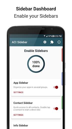 ACI Sidebar screenshot 1