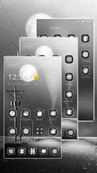 Black & White Launcher Theme screenshot 2