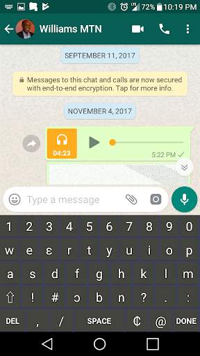 Ghana Akan Keyboard स्क्रीनशॉट 6