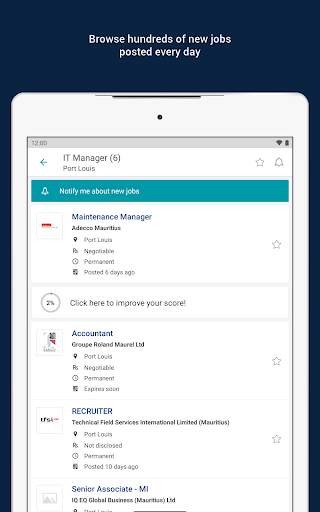 MyJob.mu Job Search App screenshot 5