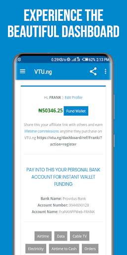 VTU.ng - Buy Cheap Data, Airtime, TV & Electricity screenshot 2