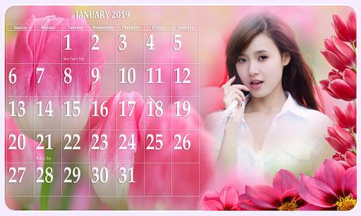 Calendar Photo Frame 2020 screenshot 3