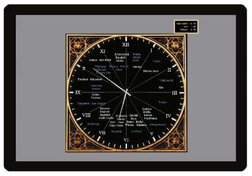 12-hour world clock screenshot 14