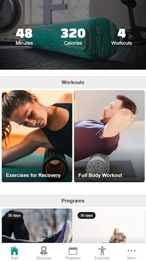 Foam Roller Exercises screenshot 1