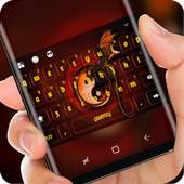 Dragon Fly Keyboard Yin Yang Theme Tai Chi 10001001