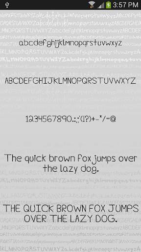 Handwritten Fonts for Android screenshot 3
