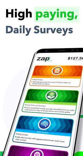Zap Surveys - Earn Money and Gift Cards screenshot 1