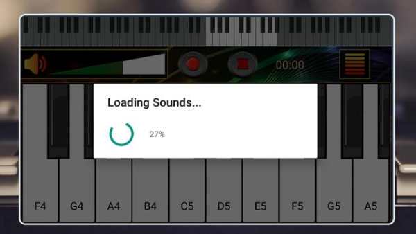 Piano Keyboard screenshot 1