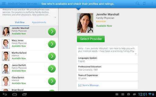 LiveHealth Online Mobile screenshot 10