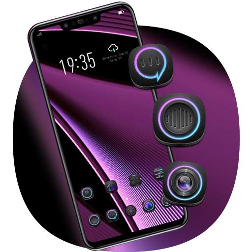 Colorful theme Purple business supple for Galaxy 2.0.1