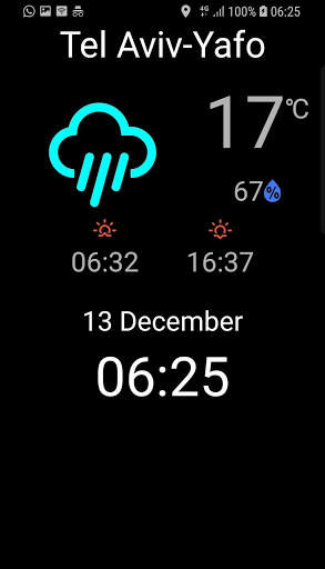Weather forecast and real time local weather screenshot 1