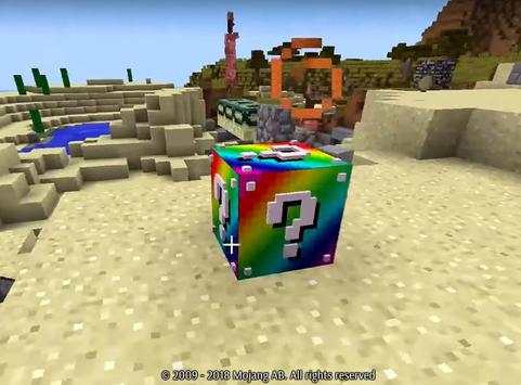 Lucky Block Race Minecraft Game screenshot 2