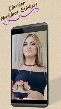 Chocker Necklace Stickers Photo Editor 4 تصوير الشاشة