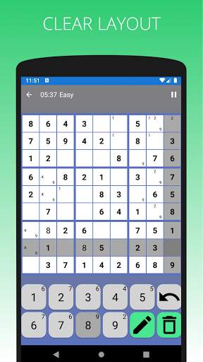 SUDOKU - Offline Free Classic Sudoku 2021 Games screenshot 6