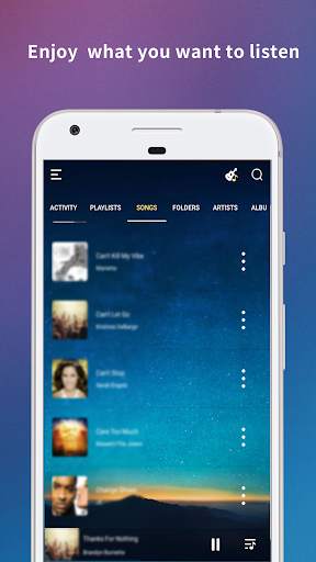 Star Music - Free Music Player скриншот 2