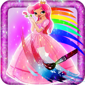 Princess Coloring Book icon