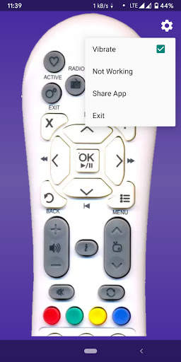 Videocon Tv Remote 2 تصوير الشاشة