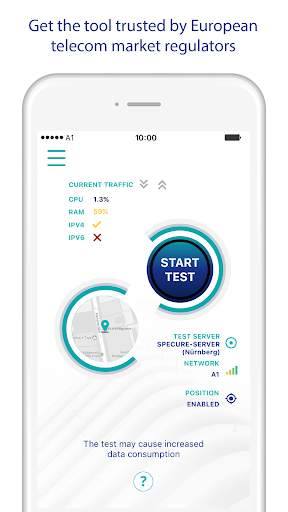 Open Nettest - Broadband Speed Test - 5G and Wifi screenshot 1