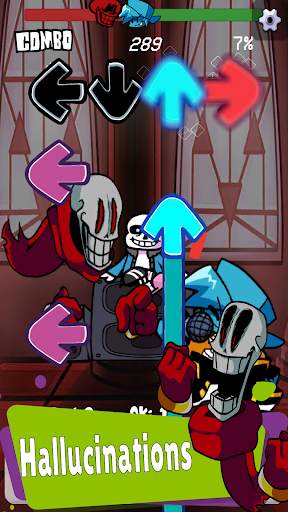 Sans FNF DUSTALLE Mod screenshot 3
