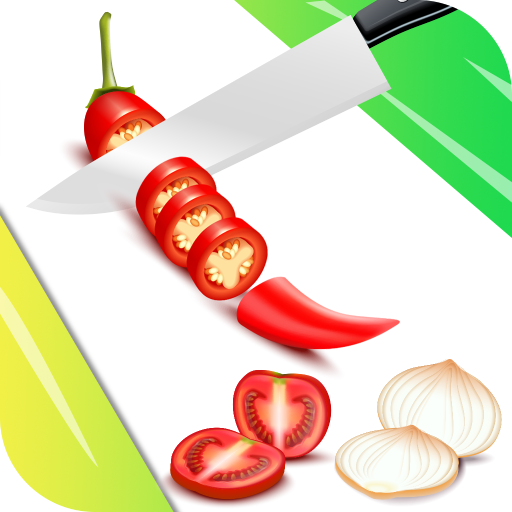 Knife Slice Game: Knife Cutting Vegetables &amp; Fruit icon