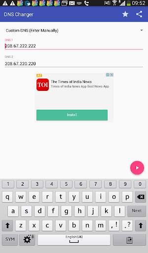 DNS Changer No Root 3g 4g wifi screenshot 4