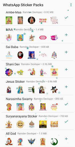 God Sticker For Whatsapp screenshot 3