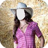 Cowgirl Fashion Photo Montage 1.0