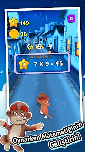 Toon Math Run: Matematik screenshot 2