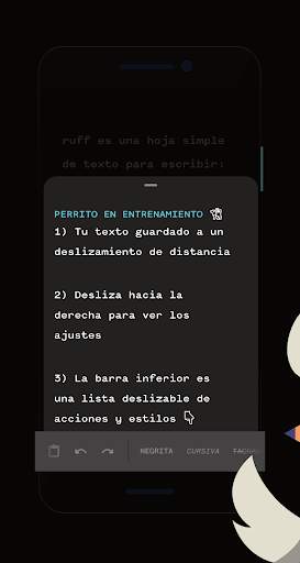 ruff: app para ⚡ notas, listas & borradores screenshot 7