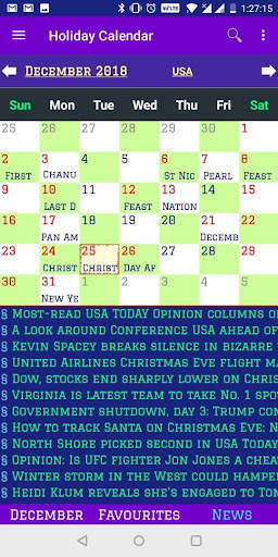 Holiday Calendar 2024 screenshot 6