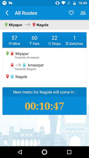 Hyderabad Metro Timings screenshot 3