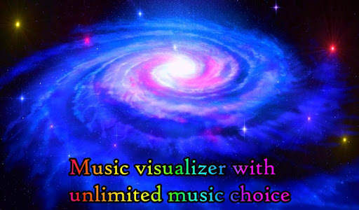 Galaxy Journey - Music Visualizer & Live Wallpaper screenshot 1