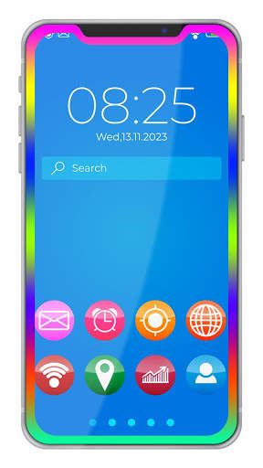 Edge Border - Magic Border Light Live Wallpaper 2 تصوير الشاشة