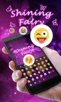 Shining Fairy Keyboard Theme screenshot 2