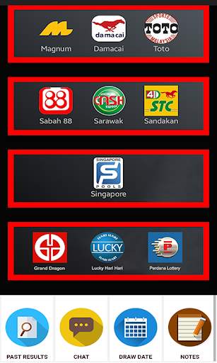 Live 4D Results screenshot 1