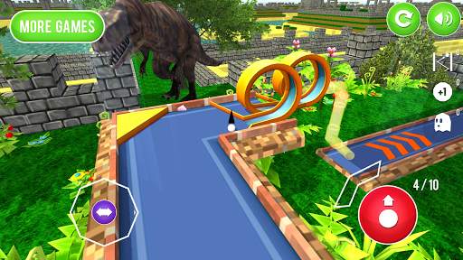 Mini Golf: Jurassic स्क्रीनशॉट 1