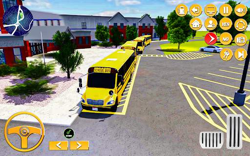 School Bus Driving Game 3D screenshot 1