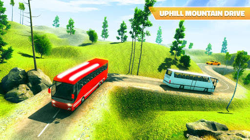 Offroad Bus Hill Driving Sim: Mountain Bus Racing screenshot 13