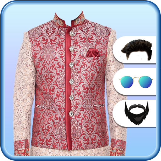 Men Traditional Dresses Photo Suit icon
