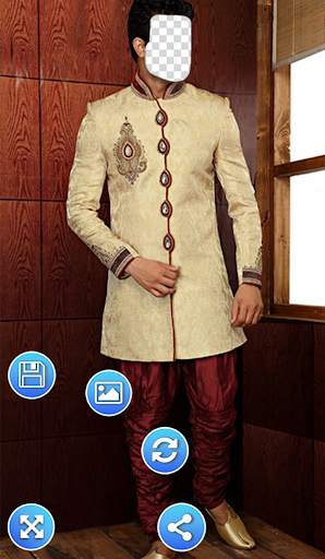 Men Sherwani Photo Frames screenshot 2