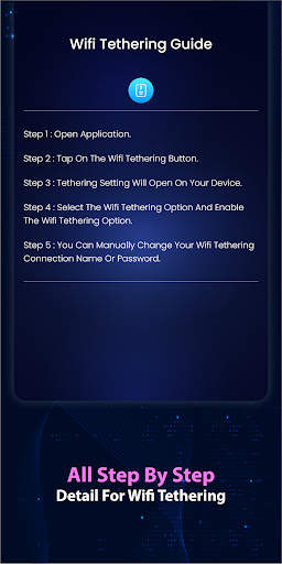 WiFi Tethering: Share Internet screenshot 3