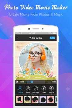Photo Video Movie Maker screenshot 1
