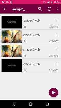 VOB Player For Android screenshot 1