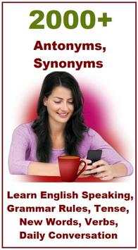 Learn English Speaking - Grammar, Tense, New Words स्क्रीनशॉट 4