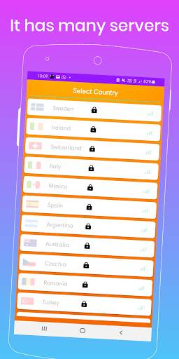 Super vpn screenshot 3