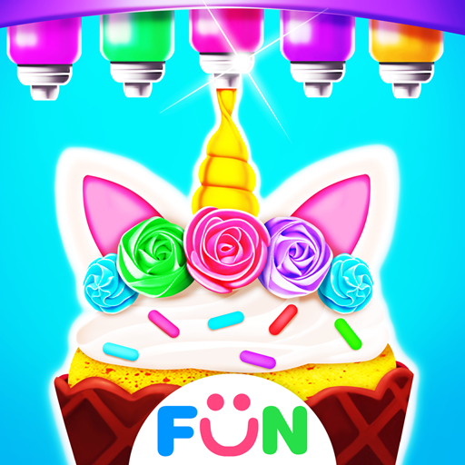 Unicorn Cone Cupcake Mania - Sprinkles Cupcakes icon